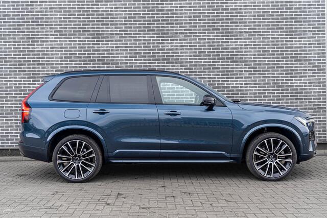 Volvo XC90 T8 Plug-in hybrid AWD Ultra Black Ed. Exec. | Google | Long Range | Ventilatie Voorstoelen | Bowers & Wilkins Audio | Trekhaak | Luchtvering | Head-Up Display | Stoel-/Stuurverwarming | Adaptieve Cruise Control | 360 Camera | Massage | Gelamineerde Zijrui