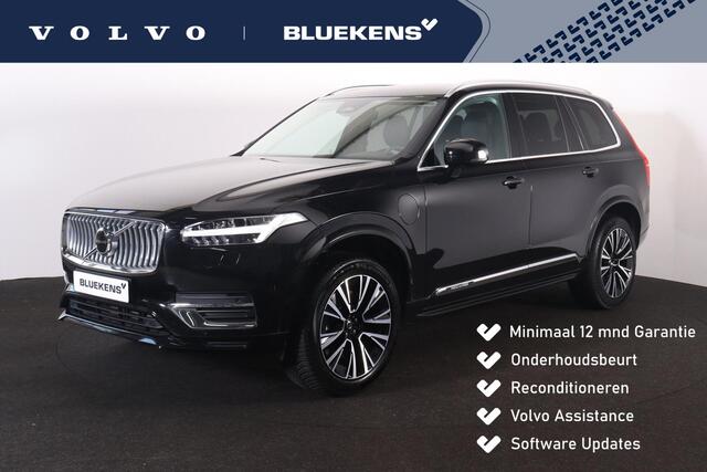 Volvo XC90 T8 Recharge AWD Core Bright - IntelliSafe Assist & Surround - Harman/Kardon audio - Adaptieve LED koplampen - Parkeercamera achter - Verwarmde voorstoelen, stuur & achterbank - Parkeersensoren voor & achter - Draadloze tel. lader - Standkachel - Extra get