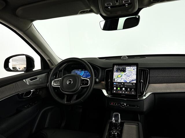 Volvo XC90 T8 Plug-in hybrid AWD Ultra Dark | Panoramadak | 360º camera | Luchtvering | Head- Up display | Bowers & Wilkins | Stoelventilatie | Trekhaak