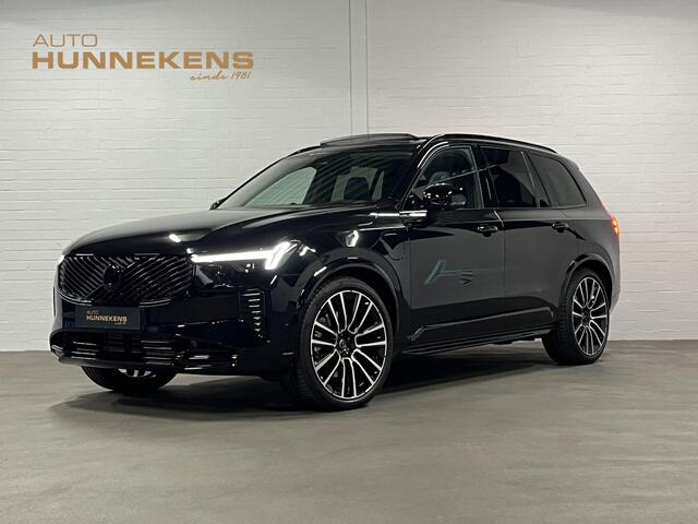 Volvo XC90 2.0 T8 Plug-in hybrid AWD Ultra Dark Luchtvering | Bowers & Wilkins | Adapt. cruise | Open dak | Massage | 360 camera | Head-up | Stoelventilatie/-verwarming | 22" wielen