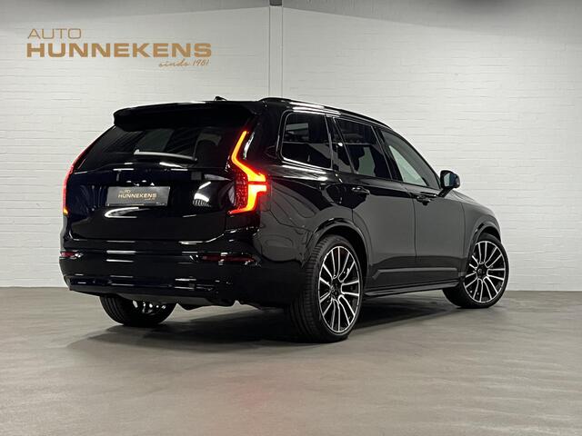 Volvo XC90 2.0 T8 Plug-in hybrid AWD Ultra Dark Luchtvering | Bowers & Wilkins | Adapt. cruise | Open dak | Massage | 360 camera | Head-up | Stoelventilatie/-verwarming | 22" wielen