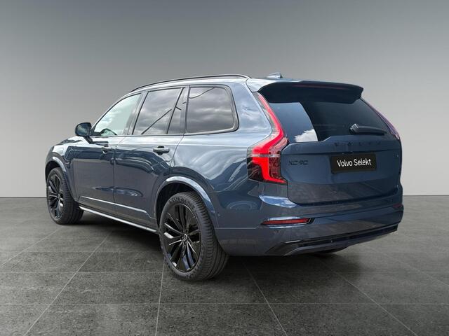 Volvo XC90 2.0 T8 Plug-in hybrid AWD Ultra Black Edition | Luchtvering | Trekhaak | Massage | Stoelventilatie |