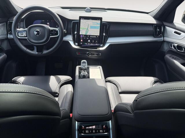 Volvo XC90 2.0 T8 Plug-in hybrid AWD Ultra Black Edition | Luchtvering | Trekhaak | Massage | Stoelventilatie |