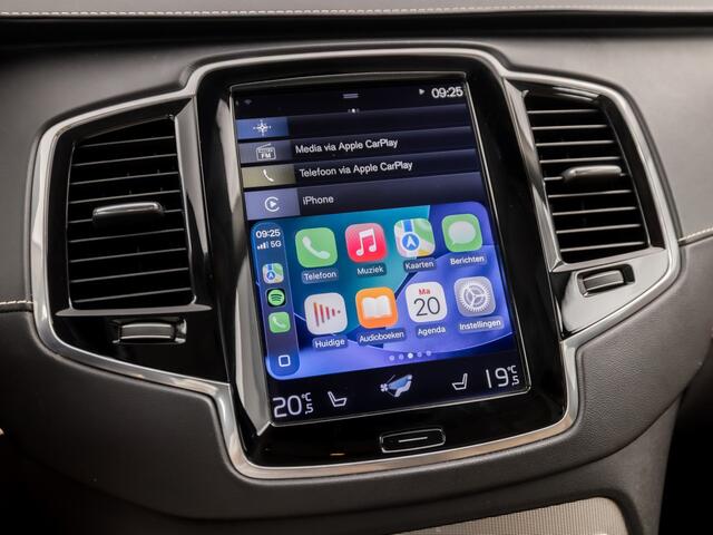 Volvo XC90 2.0 T8 Twin Engine AWD Inscription 7 Persoons 408Pk Automaat (PANORAMADAK, BOWERS&WILKINS, MEMORY SEATS, BRUIN LEDER, CAMERA, STOELKOELING/VERWARMING, HEAD-UP DISPLAY, GETINT GLAS, ELEK ACHTERKLEP, IEUWSTAAT)