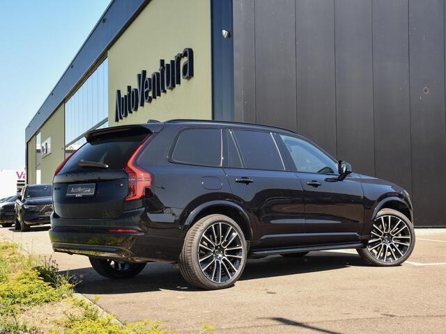 Volvo XC90 2.0 T8 Plug-in hybrid AWD Plus Dark | 7 Persoons | Stuurwiel verwarming | Trekhaak l Schuif- /kantel Pano l 360 cam l 22"