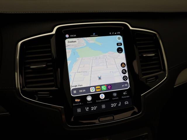 Volvo XC90 2.0 T8 Recharge AWD Ultimate Dark | Pano | Luchtvering | Bowers & Wilkins | Trekhaak | Prijs Rijklaar!!