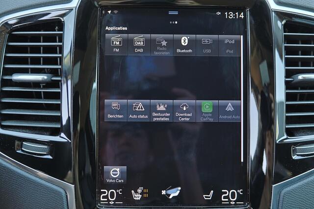 Volvo XC90 T8 Recharge AWD Inscription Expression - IntelliSafe Assist & Surround - Adaptieve LED koplampen - Parkeercamera achter - Verwarmde voorstoelen & stuur - Parkeersensoren voor & achter - Extra getint glas - 19' LMV