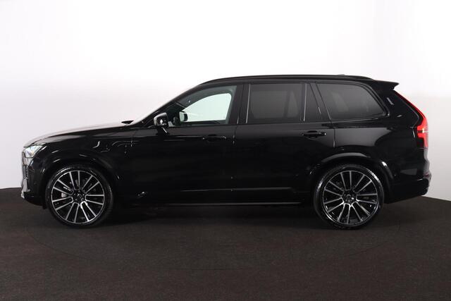 Volvo XC90 T8 Recharge AWD Ultra Black Edition - Panorama/schuifdak - IntelliSafe Assist & Surround - 360º Camera - Bowers & Wilkins audio - Adaptieve LED koplampen - Verwarmde voorstoelen, stuur & achterbank - Parkeersensoren voor & achter - Elektr. bedienb. voorst