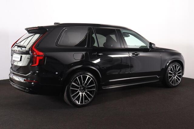 Volvo XC90 T8 Recharge AWD Ultra Black Edition - Panorama/schuifdak - IntelliSafe Assist & Surround - 360º Camera - Bowers & Wilkins audio - Adaptieve LED koplampen - Verwarmde voorstoelen, stuur & achterbank - Parkeersensoren voor & achter - Elektr. bedienb. voorst