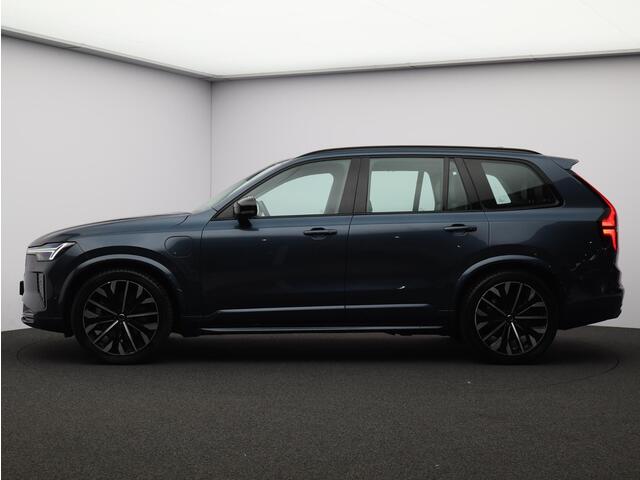 Volvo XC90 T8 455PK Plug-in hybrid AWD Ultra Dark / Bowers & Wilkins / Luchtvering / Gelamineerd Glas / Nappa Leder Met Ventilatie / 21" / Panoramisch Dak / Trekhaak /