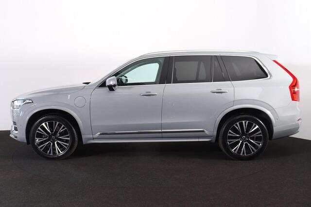 Volvo XC90 T8 Recharge AWD Core Bright - Panorama/schuifdak - IntelliSafe Assist & Surround - 360º Camera - Harman/Kardon audio - Adaptieve LED koplampen - Verwarmde voorstoelen, stuur & achterbank - Parkeersensoren voor & achter - Elektr. bedienb. voorstoelen met g
