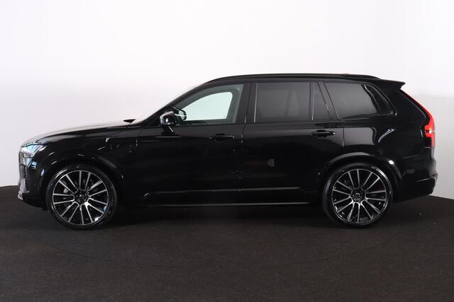 Volvo XC90 T8 Recharge AWD Ultra Black Edition - Luchtvering - Panorama/schuifdak - IntelliSafe Assist & Surround - 360º Camera - Bowers & Wilkins audio - Adaptieve LED koplampen - Verwarmde voorstoelen, stuur & achterbank - Parkeersensoren voor & achter - Elektr. b
