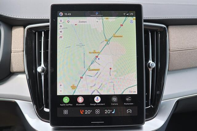 Volvo XC90 T8 Recharge AWD Ultra Dark Exec. Ed. - Luchtvering - Panorama/schuifdak - IntelliSafe Assist & Surround - 360º Camera - Bowers & Wilkins audio - Adaptieve LED koplampen - Verwarmde voorstoelen, stuur & achterbank - Parkeersensoren voor & achter - Elektr. bedienb. voorstoelen met geheugen - Geventileerde voorstoelen - Head up display - Draadloze tel. lader - Extra getint glas - 22' LMV