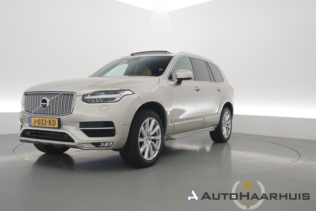 Volvo XC90 2.0 T6 AWD Inscription 7p. | Pano | 360cam | Leder | Trekhaak | Memory | Massage | Stoelventilatie | 4x Stoelverw.