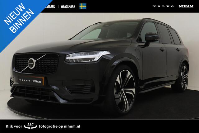 Volvo XC90 T8 PLUG-IN HYBRID AWD ULTRA DARK *FULL OPTIONS!* -PANO.DAK|BOWERS&WILKINS|LUCHTVERING|GEVENT.LEDER+MASSAGE|HEAD-UP DISP.|360°CAM|TREKHAAK|22"|12-2024!|SoH:95%