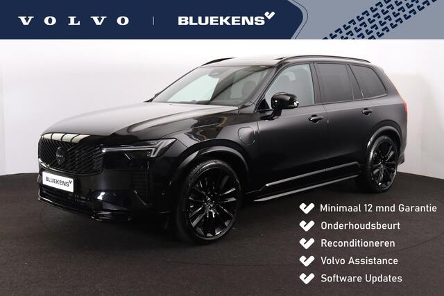 Volvo XC90 T8 Recharge AWD Ultra Black Ed. Exec. HEICO Uitlaatsysteem met klepbediening - Luchtvering - Panorama/schuifdak - IntelliSafe Assist & Surround - 360º Camera - Bowers & Wilkins audio - Adaptieve LED koplampen - Verwarmde voorstoelen, stuur & achterbank - Parkeersensoren voor & achter - Elektr. bedienb. voorstoelen met geheugen - Geventileerde voorstoelen - Head up display - Draadloze tel. lader - Extra getint glas - 22' LMV