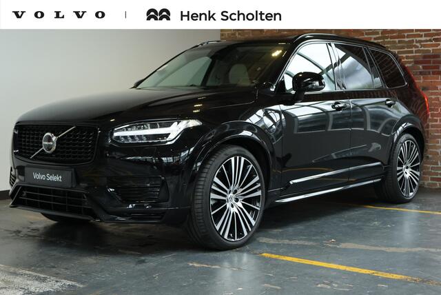 Volvo XC90 T8 Automaat AWD Ultra Dark | Bowers & Wilkins | Luchtvering | Panoramadak | Rondom zichtcamera | 22" Lichtmetalen velgen | Verwarmbare voorstoelen | Verwarmbaar stuurwiel | Massagefunctie voorstoelen | Ventileerbare voorstoelen | Verwarmbare achterbank