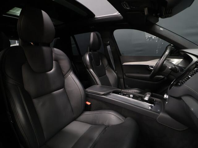 Volvo XC90 2.0 T8 Recharge AWD R-Design [SCHUIFKANTELDAK, TREKHAAK, APPLE CARPLAY, ANDROID, BOWERS & WILKINS, STOELVERWARMING, MEMORY, CRUISECONTROL, 360 CAMERA, PDC V+A, MASSAGE STOELEN, STUURVERWARMING, 7 PERSOONS, NIEUWSTAAT]