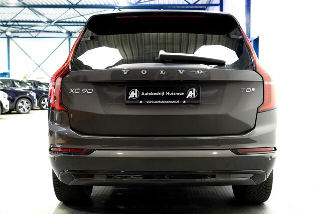 Volvo XC90 2.0 T8 AWD 335kW/456pk Aut8 Plug-in hybrid Ultra Dark 7P PANORAMADAK + HARMAN/KARDON + 360 CAMERA + STOELVANTILATIE&-MASSAGE + PILOT ASSIST + STOEL-&STUURVERWARMING + ALCANTARA HEMEL + ADAPT.CRUISE + BLIS + PARKSENSOREN V&A + 21" LM-VELGEN!!
