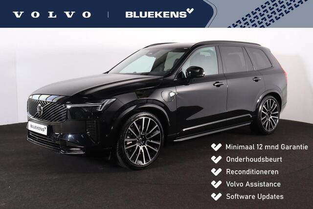 Volvo XC90 T8 Recharge AWD Ultra Dark Exec. Ed. - Luchtvering - Panorama/schuifdak - IntelliSafe Assist & Surround - 360º Camera - Bowers & Wilkins audio - Adaptieve LED koplampen - Verwarmde voorstoelen, stuur & achterbank - Parkeersensoren voor & achter - Elektr. bedienb. voorstoelen met geheugen - Geventileerde voorstoelen - Head up display - Draadloze tel. lader - Extra getint glas - 22' LMV