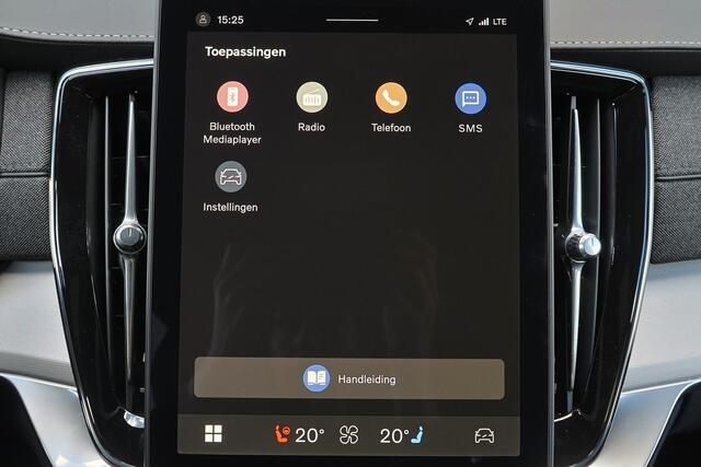 Volvo XC90 T8 Recharge AWD Ultra Dark Exec. Ed. - Luchtvering - Panorama/schuifdak - IntelliSafe Assist & Surround - 360º Camera - Bowers & Wilkins audio - Adaptieve LED koplampen - Verwarmde voorstoelen, stuur & achterbank - Parkeersensoren voor & achter - Elektr. bedienb. voorstoelen met geheugen - Geventileerde voorstoelen - Head up display - Draadloze tel. lader - Extra getint glas - 22' LMV