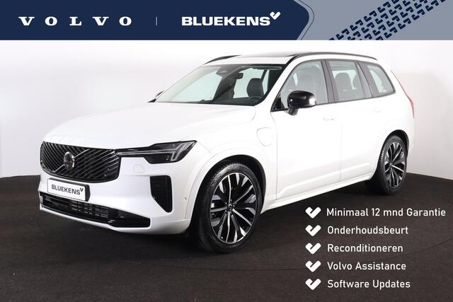 Volvo XC90 T8 Recharge AWD Ultra Dark - Luchtvering - Panorama/schuifdak - IntelliSafe Assist & Surround - 360º Camera - Bowers & Wilkins audio - Verwarmde voorstoelen, stuur & achterbank - Parkeersensoren voor & achter - Elektr. bedienb. voorstoelen met geheugen - Geventileerde voorstoelen - Head up display - Draadloze tel. lader - Inklapbare trekhaak - 21' LMV