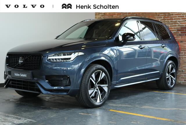 Volvo XC90 T8 Recharge AWD R-Design | Bowers & Wilkins Premium Audio | Luchtvering | Longe Range | 360° Parkeercamera | Parkeersensoren voor + achter | Parkeerverwarming | Panoramadak | Stoelverwarming | Stuurwielverwarming |