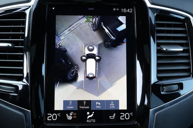 Volvo XC90 T8 Recharge AWD R-Design - Luchtvering - Panorama/schuifdak - IntelliSafe Assist & Surround - 360º Camera - Harman/Kardon audio - Adaptieve LED koplampen - Verwarmde voorstoelen, stuur & achterbank - Parkeersensoren voor & achter - Elektr. bedienb. voorstoelen met geheugen - Head up display - Extra getint glas - Elektr. inklapbare trekhaak - 20' LMV