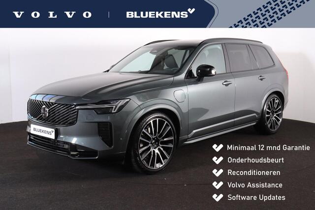 Volvo XC90 T8 Recharge AWD Ultra Dark Exec. Ed. - Luchtvering - Panorama/schuifdak - IntelliSafe Assist & Surround - 360º Camera - Bowers & Wilkins audio - Adaptieve LED koplampen - Verwarmde voorstoelen, stuur & achterbank - Parkeersensoren voor & achter - Elektr. bedienb. voorstoelen met geheugen - Geventileerde voorstoelen - Head up display - Draadloze tel. lader - Extra getint glas - 22' LMV
