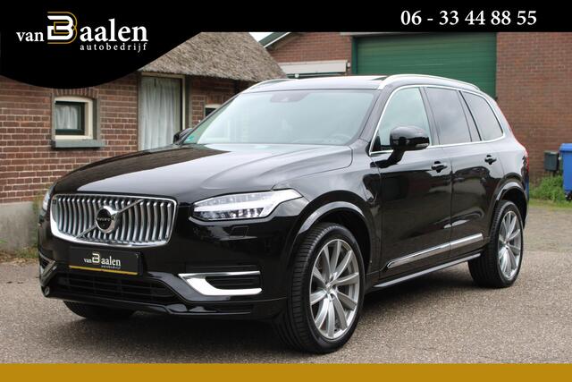 Volvo XC90 2.0 T8 Recharge AWD Inscription SOh 92.1% 7P LUCHT TREKHAAK PANO LEER 129000KM!!!