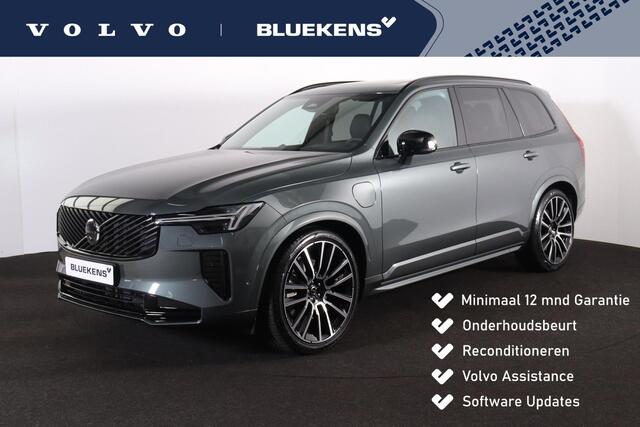 Volvo XC90 T8 Recharge AWD Ultra Dark Exec. Ed. - Luchtvering - Panorama/schuifdak - IntelliSafe Assist & Surround - 360º Camera - Bowers & Wilkins audio - Adaptieve LED koplampen - Verwarmde voorstoelen, stuur & achterbank - Parkeersensoren voor & achter - Elektr. bedienb. voorstoelen met geheugen - Head up display - Draadloze tel. lader - Extra getint glas - 22' LMV