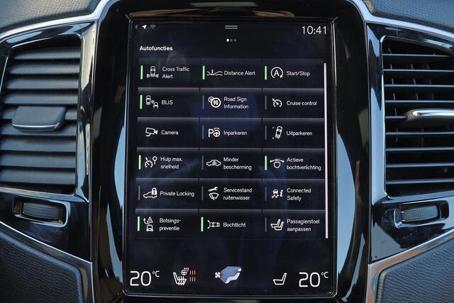 Volvo XC90 T5 AWD Inscription - IntelliSafe Assist & Surround - Adaptieve LED koplampen - Standkachel - Verwarmde voorstoelen, stuur & achterbank - Elektr. bedienb. voorstoelen met geheugen - Parkeercamera achter - Parkeersensoren voor & achter - Extra getint glas - Inklapbare trekhaak