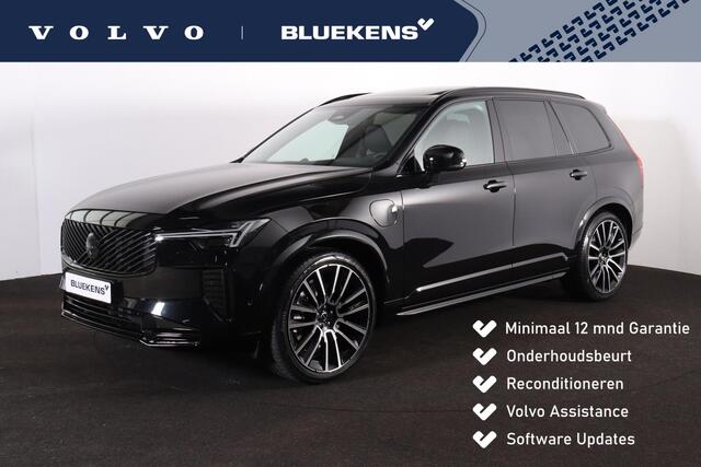 Volvo XC90 T8 Recharge AWD Ultra Black Ed. Exec. - Luchtvering - Panorama/schuifdak - IntelliSafe Assist & Surround - 360º Camera - Bowers & Wilkins audio - Adaptieve LED koplampen - Verwarmde voorstoelen, stuur & achterbank - Parkeersensoren voor & achter - Elektr. bedienb. voorstoelen met geheugen - Geventileerde voorstoelen - Head up display - Draadloze tel. lader - Extra getint glas - 22' LMV