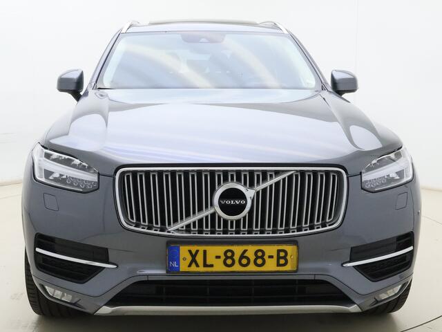Volvo XC90 T5 251pk AWD Inscription / Ventilatie + Massage / Head-Up / Trekhaak / Standkachel / Panoramadak / ACC / BLIS / Elektr. Stoelen / 20'' / Getint Glas /