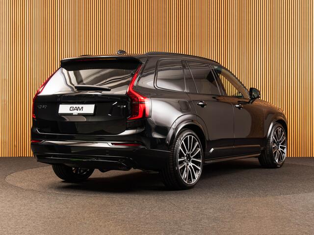 Volvo XC90 2.0 T8 Plug-in hybrid AWD Ultra Black Edition B&W | 22" | TREKHAAK | LUCHTVERING | MASSAGE