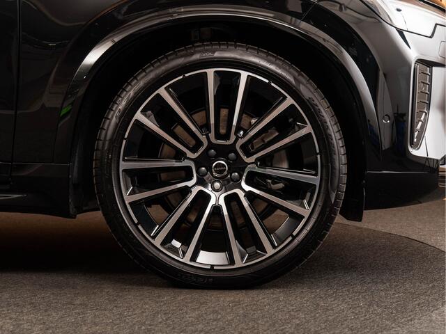 Volvo XC90 2.0 T8 Plug-in hybrid AWD Ultra Black Edition B&W | 22" | TREKHAAK | LUCHTVERING | MASSAGE