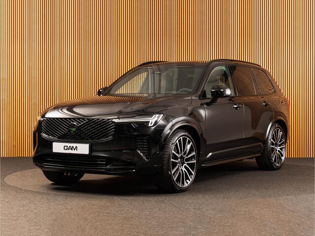 Volvo XC90 2.0 T8 Plug-in hybrid AWD Ultra Black Edition B&W | 22" | TREKHAAK | LUCHTVERING | MASSAGE