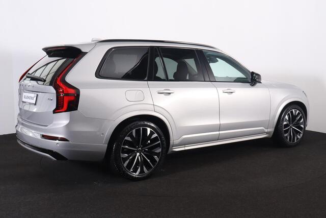 Volvo XC90 T8 Recharge AWD Ultra Dark - Luchtvering - Panorama/schuifdak - IntelliSafe Assist & Surround - 360º Camera - B&W Audio - Verwarmde voorstoelen, stuur & achterbank - Parkeersensoren voor & achter - Elektr. bedienb. voorstoelen met geheugen - Head up display - Draadloze tel. lader - Extra getint glas - 21' LMV