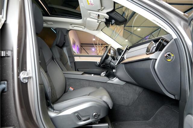 Volvo XC90 2.0 T8 AWD 335kW/456pk Aut8 Plug-in hybrid Plus Bright 7P PANORAMADAK + HARMAN/KARDON + 360 CAMERA + MATRIX LED + PILOT ASSIST + STOEL-&STUURVERWARMING + HEAD-UP DISPLAY + ADAPT.CRUISE + BLIS + PARKSENSOREN V&A + 21" LM-VELGEN!!