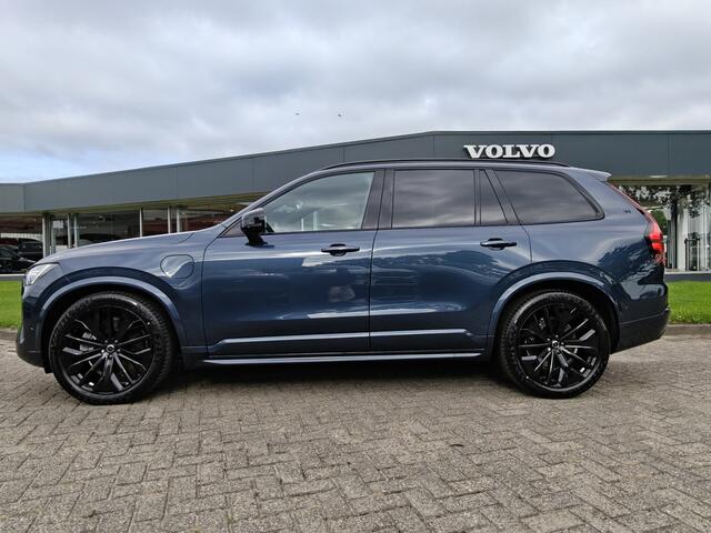 Volvo XC90 T8 405PK AWD Ultra Black Edition Plug-in hybrid | BLIS | Luchtvering | Trekhaak | B&W | Elektr. Stoelen | ACC | HUD | Pano |