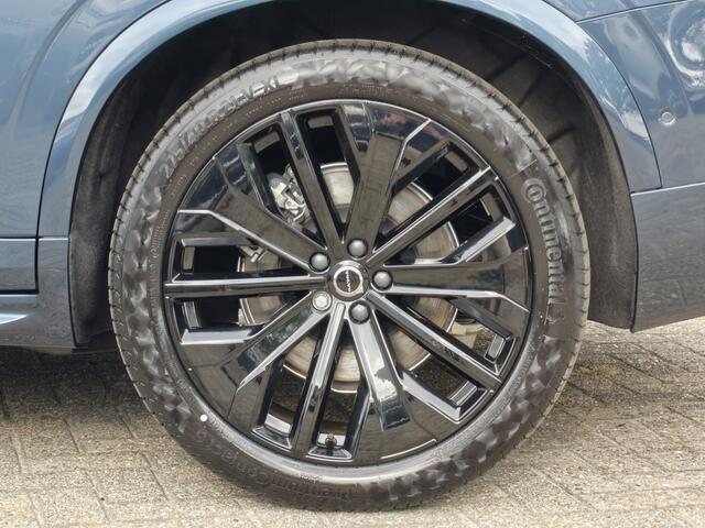 Volvo XC90 T8 405PK AWD Ultra Black Edition Plug-in hybrid | BLIS | Luchtvering | Trekhaak | B&W | Elektr. Stoelen | ACC | HUD | Pano |