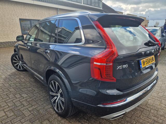 Volvo XC90 T8 Recharge AWD Massage | Harman Kardon | Inscription Plus Line (luxe lederen interieur, stoel ventilatie voor, voorstoel(en) met massagefunctie) en Scandinavian Line (achterstoelen verwarmd, stuur verwarmd) lichtmetalen velgen 22"