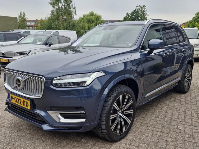 Volvo XC90 T8 Recharge AWD Inscription | Harman Kardon audiosysteem | Stuur verwarmd | Elektrisch verstelbare stoel(en) met geheugen | Extra getint glas achter |Voorstoelen verwarmd | Trekhaak | Electrische dak | Draadloos telefoon opladen