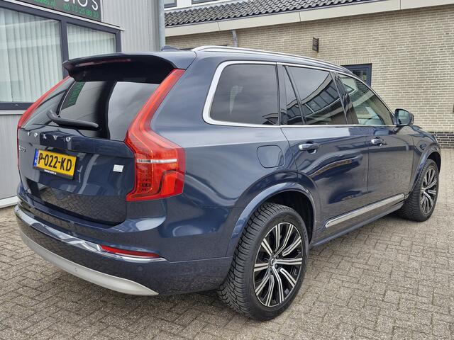 Volvo XC90 T8 Recharge AWD Inscription | Harman Kardon audiosysteem | Stuur verwarmd | Elektrisch verstelbare stoel(en) met geheugen | Extra getint glas achter |Voorstoelen verwarmd | Trekhaak | Electrische dak | Draadloos telefoon opladen