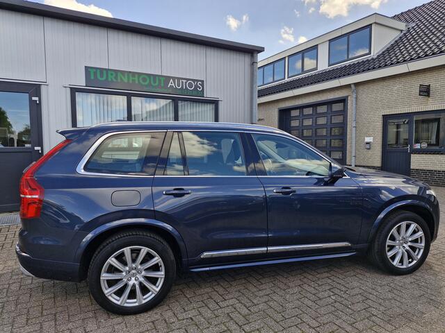 Volvo XC90 T8 Twin Engine AWD Inscription | head-up | camera | Elect dak | dodehoek detectie | Luxury-Line (achteruitrijcamera, head-up display) | Volle auto