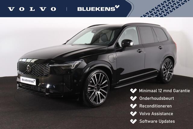 Volvo XC90 T8 Recharge AWD Ultra Black Ed. Exec. - Luchtvering - Panorama/schuifdak - IntelliSafe Assist & Surround - 360º Camera - Bowers & Wilkins audio - Adaptieve LED koplampen - Verwarmde voorstoelen, stuur & achterbank - Parkeersensoren voor & achter - Elektr. bedienb. voorstoelen met geheugen - Geventileerde voorstoelen - Head up display - Draadloze tel. lader - Extra getint glas - 22' LMV