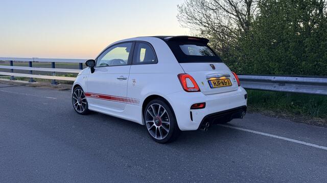 Abarth 595 595c MTA Turismo Pista 1.4 T-Jet Abarth MTA Turismo 165 pk Classico Pista F1 Unieke Abarth 595 MTA Cabriolet Leder bruin 17" Classic Abarth look