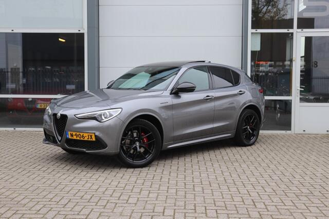Alfa Romeo Stelvio 2.0 T Q4 280PK AWD VELOCE/1E EIG./GRIGIO STROMBOLI/A.CARPLAY/20