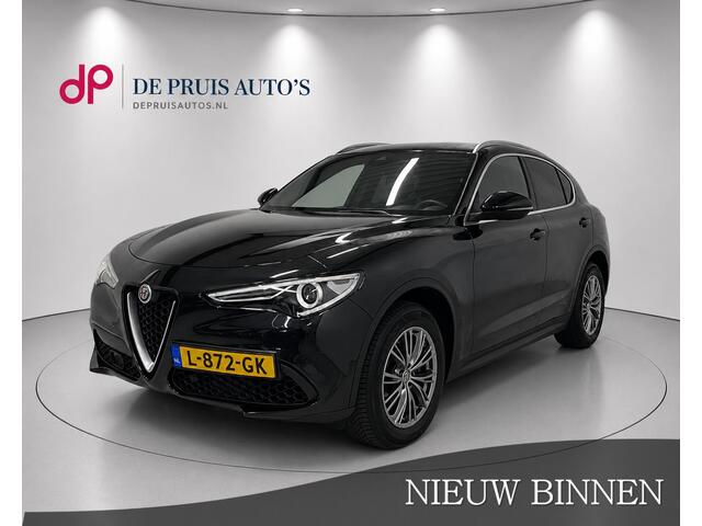 Alfa Romeo Stelvio 2.0 T AWD Super Q4 PackVeloce Trekhaak Camera Navigatie Volleer El.verst+Memo 18inch Keyless Rijstrook+Dodehoeksensor Privacyglas