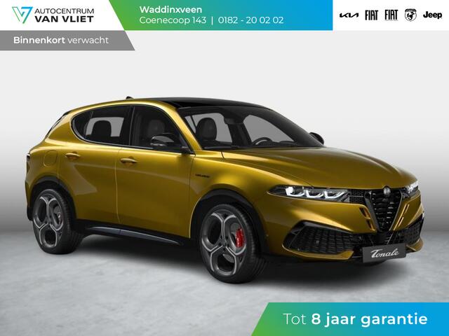 Alfa Romeo Tonale 1.3 Ibrida Plug-In Q4 270pk AWD Veloce | Teck Pack | Schuif/Kanteldak | Harman Kardon | 20" | Bicolore